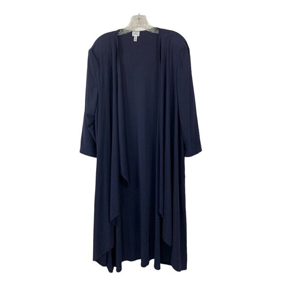 dressbarn Dresses & Skirts - Dressbarn Women's Navy Blue Long Cardigan